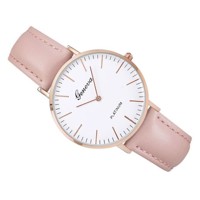 Luxusní dámské hodinky Geneva Platinum - růžové