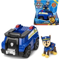 Paw Patrol Tlapková Patrola - Základní vozidlo s figurkou - Chase