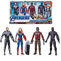 Avengers Sada 4 Figurek 30 cm Černý Panter Iron Man Kapitan Marvel Star Lord od Hasbro E6903