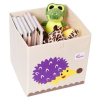 Koš na hračky prádlo organizer vak úložný box - Krabice 418 - Ježek