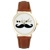 Trendy dámské retro hodinky - Knír - Bonjour