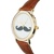 Trendy dámské retro hodinky - Knír - Bonjour