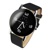 Luxusní dámské hodinky Geneva Black Modern - černe