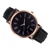 Luxusní dámské hodinky Platinum čisla - černe (Black)