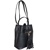 Elegantní kombinována kabelka Vak - černa (2266)