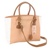 Elegantní dámská kombinována kabelka - růžová (2132)