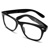 Luxusní RETRO brýle WAYFARER černé, čiré, nejlevněji