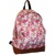 Módní Batoh Backpack Květinový Daisy - růžový