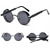 Sluneční Retro Brýle Lenonky Steampunk Premium - Černé