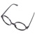 Stylové čiré brýle Harry Potter - černe