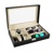 Luxusní Box na Hodinky (6 ks) a Brýle (3 ks) Kazeta Pouzdro Organizér (EPD100)