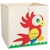 Koš na hračky prádlo organizer vak úložný box - Krabice 410 - Papouška